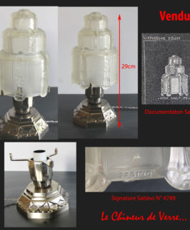 Sabino : Paire de Lampes