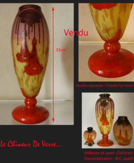 Charder/Le Verre Français : Vase