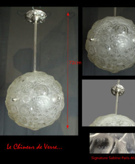 Sabino : Magnifique suspension  "boule"