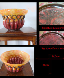 Daum /Majorelle vase.