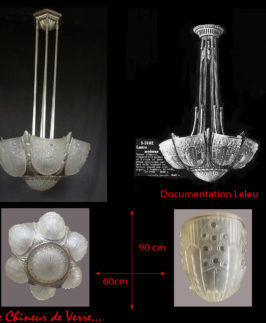 Leleu Georges : Grand lustre