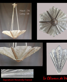 Noverdy : Lustre six plaques