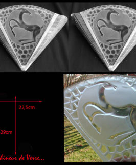 Degué : Paire d'appliques