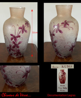 Legras : Vase "Sully"